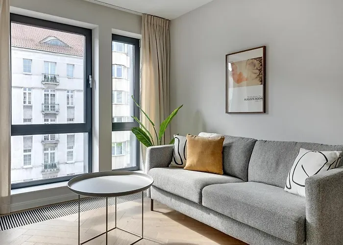 Appartement Bank Polski Center With Parking By Lion Gdynia