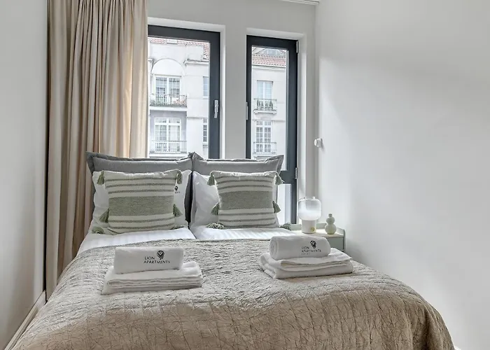 Appartement Bank Polski Center With Parking By Lion Gdynia