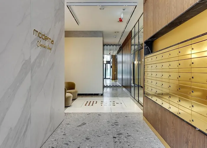 Appartement Bank Polski Center With Parking By Lion Gdynia